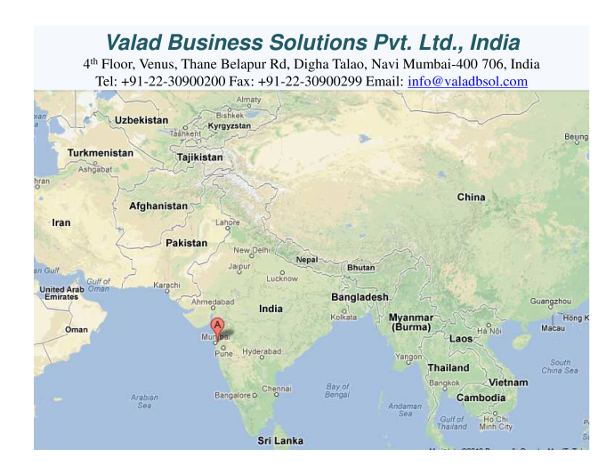 Valad Business Solution, India